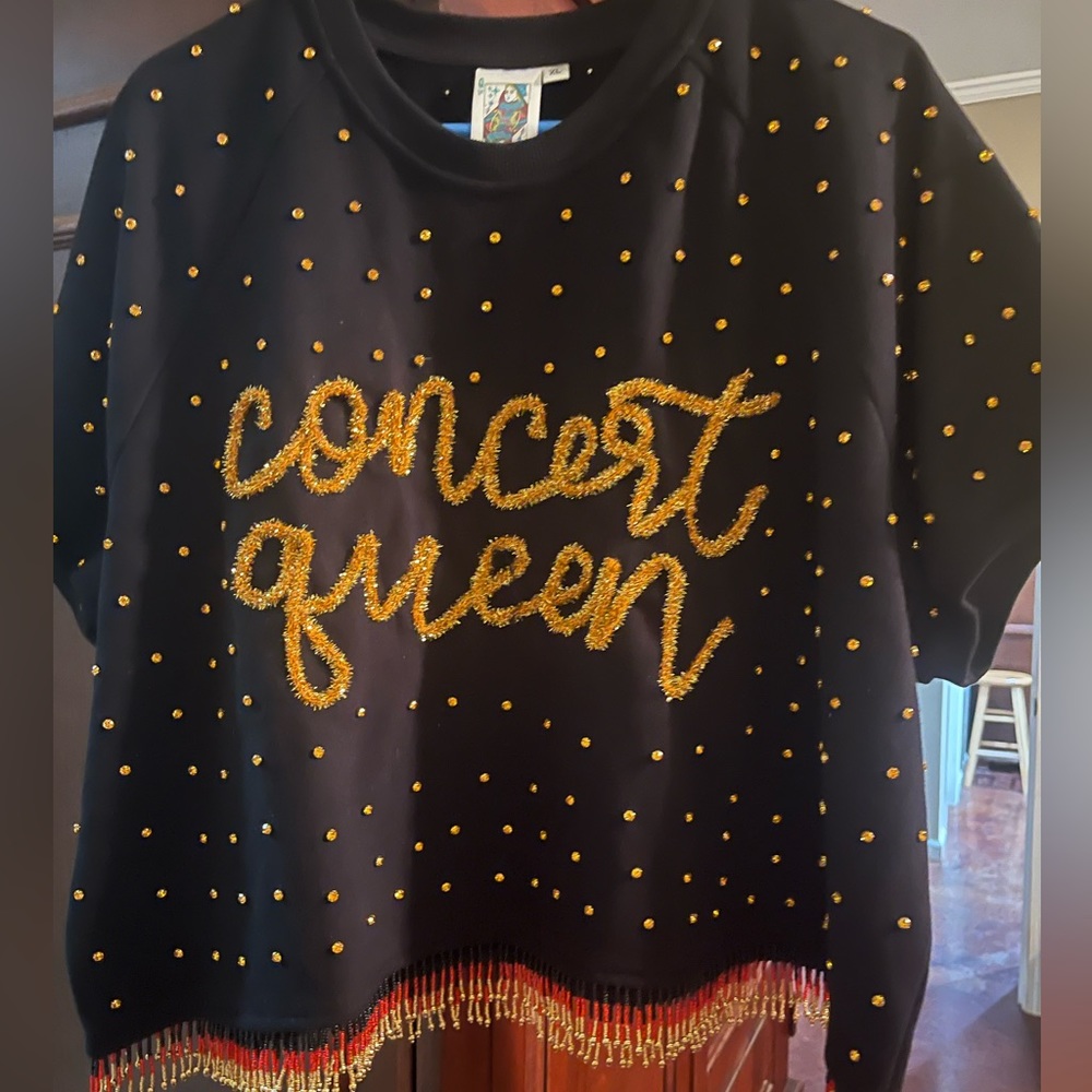 Queen of Sparkles concert queen top size XL